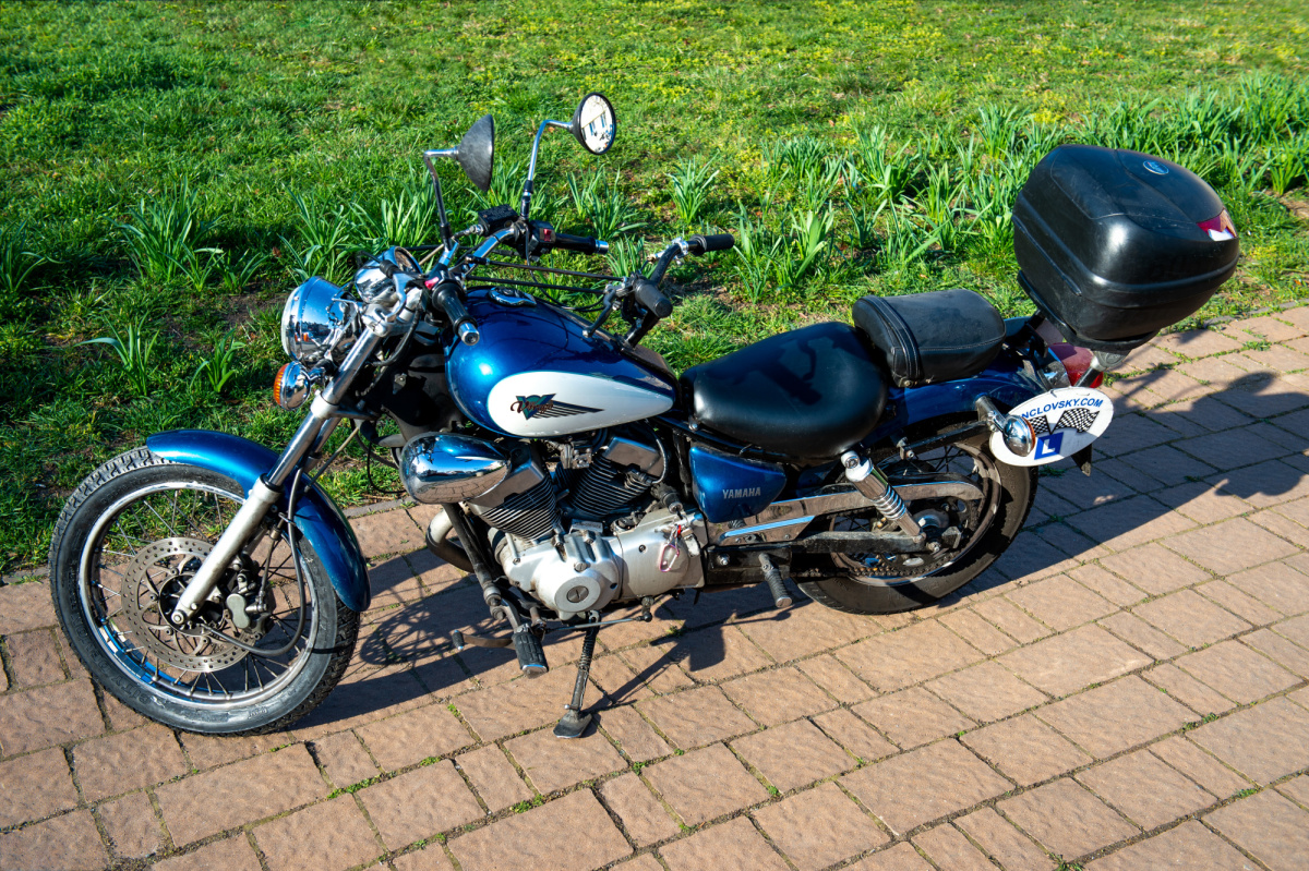 Yamaha Virago 125 - sk. AM, A1